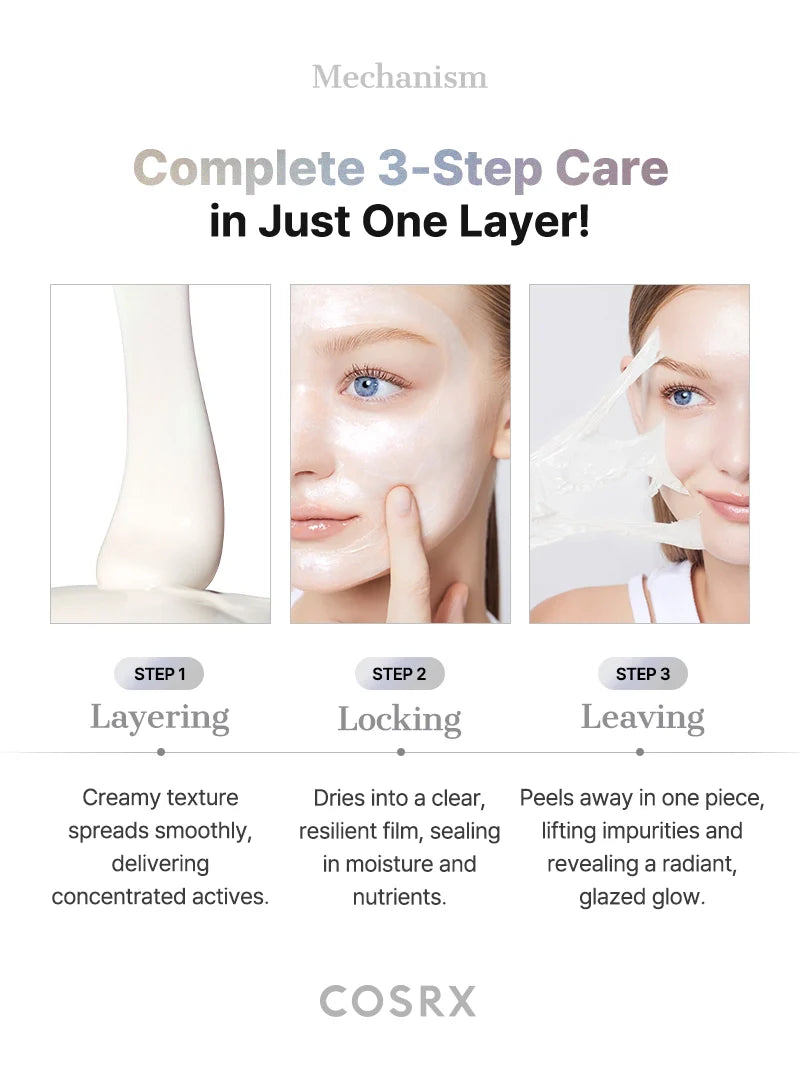 COSRX PDRN EXOSOME Skinplaning Glaze Mask