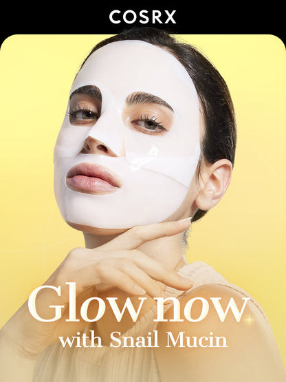 Advanced Snail Mucin Glass Glow Hydrogel Mask_3ea